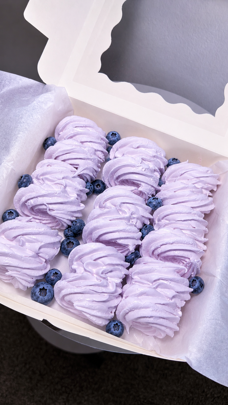 Blueberry Marshmallow Scroll Gift Box