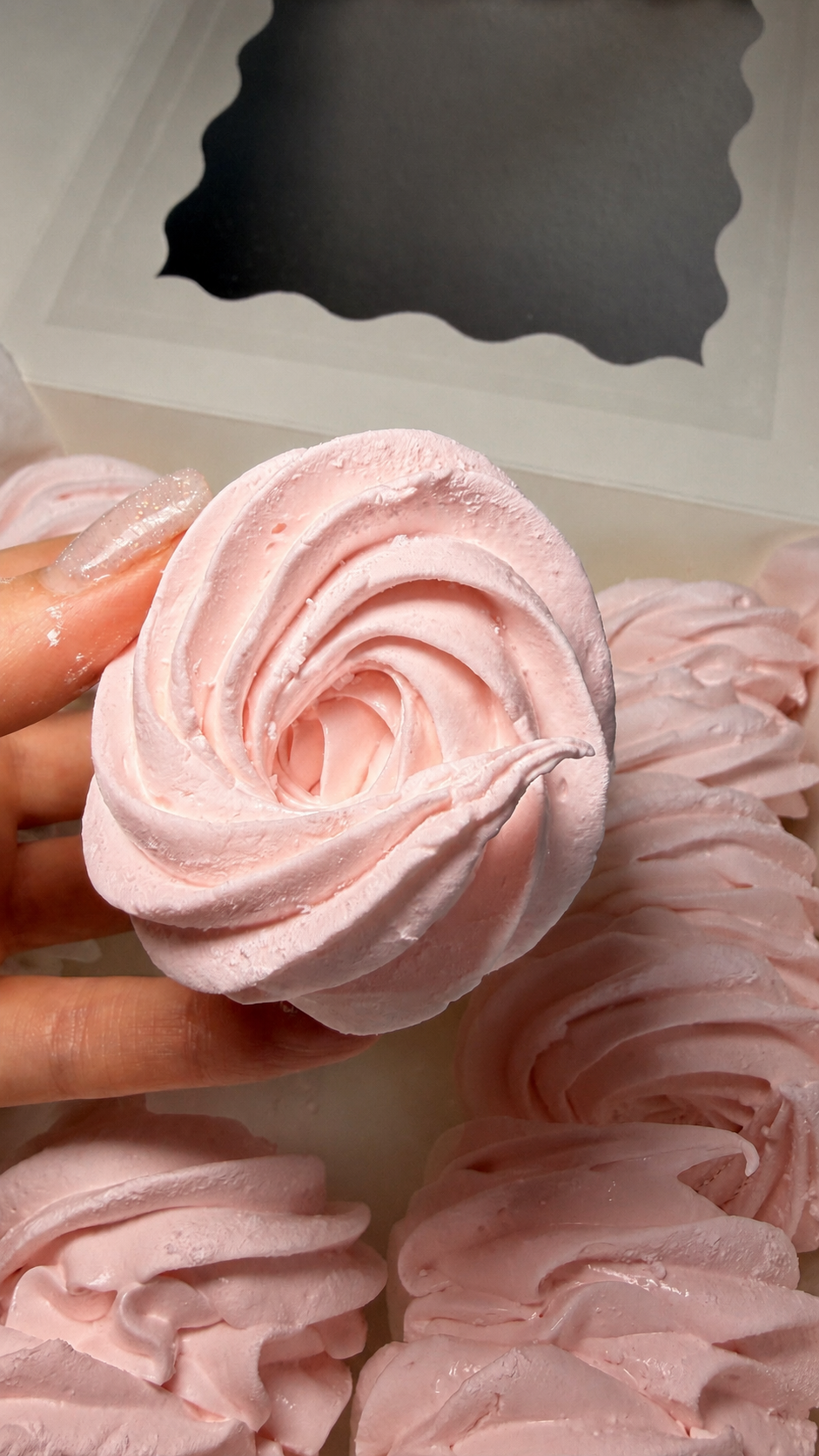 Strawberry Marshmallow Scroll Gift Box