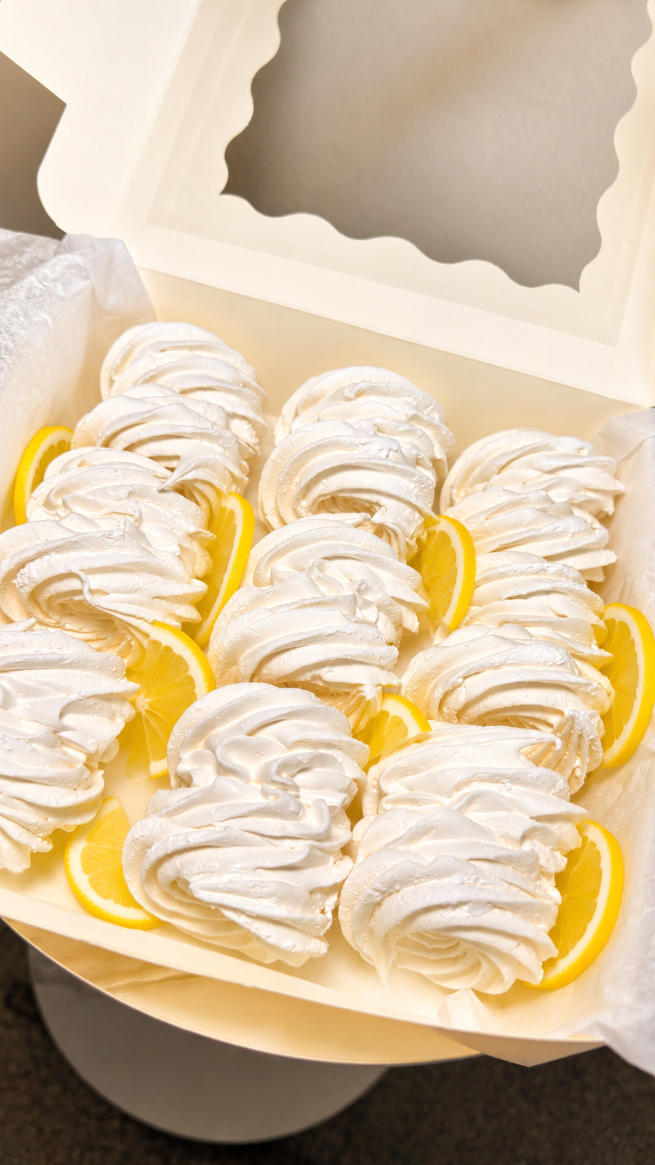 Lemon Marshmallow Scroll Gift Box