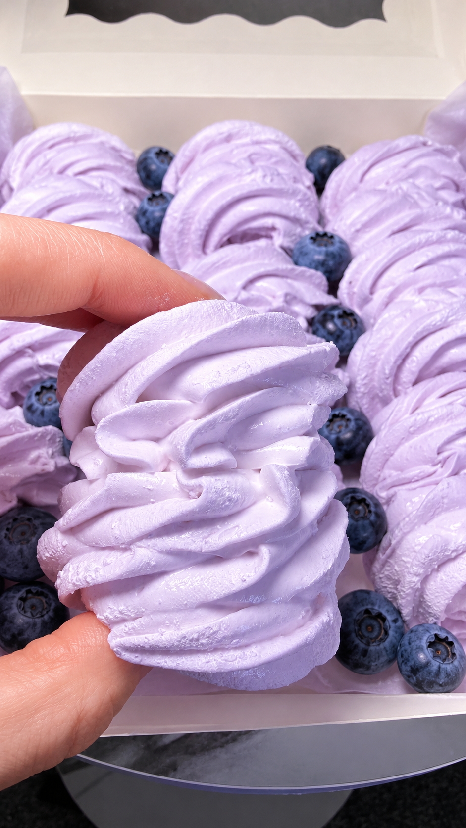 Blueberry Marshmallow Scroll Gift Box
