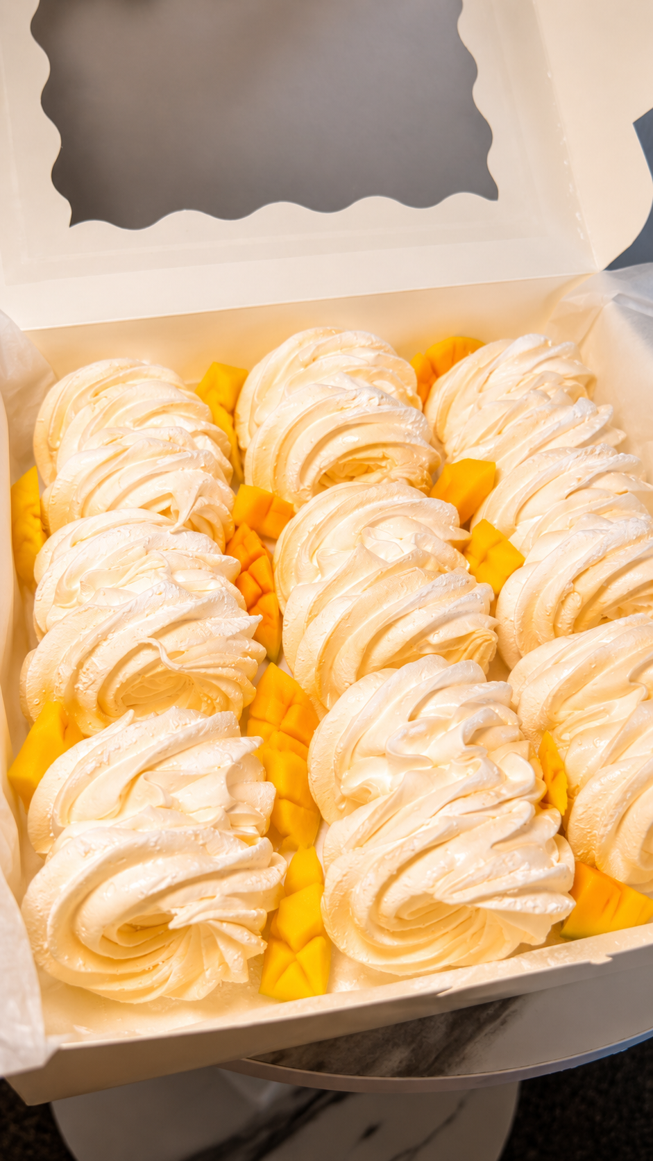 Mango Marshmallow Scroll Gift Box