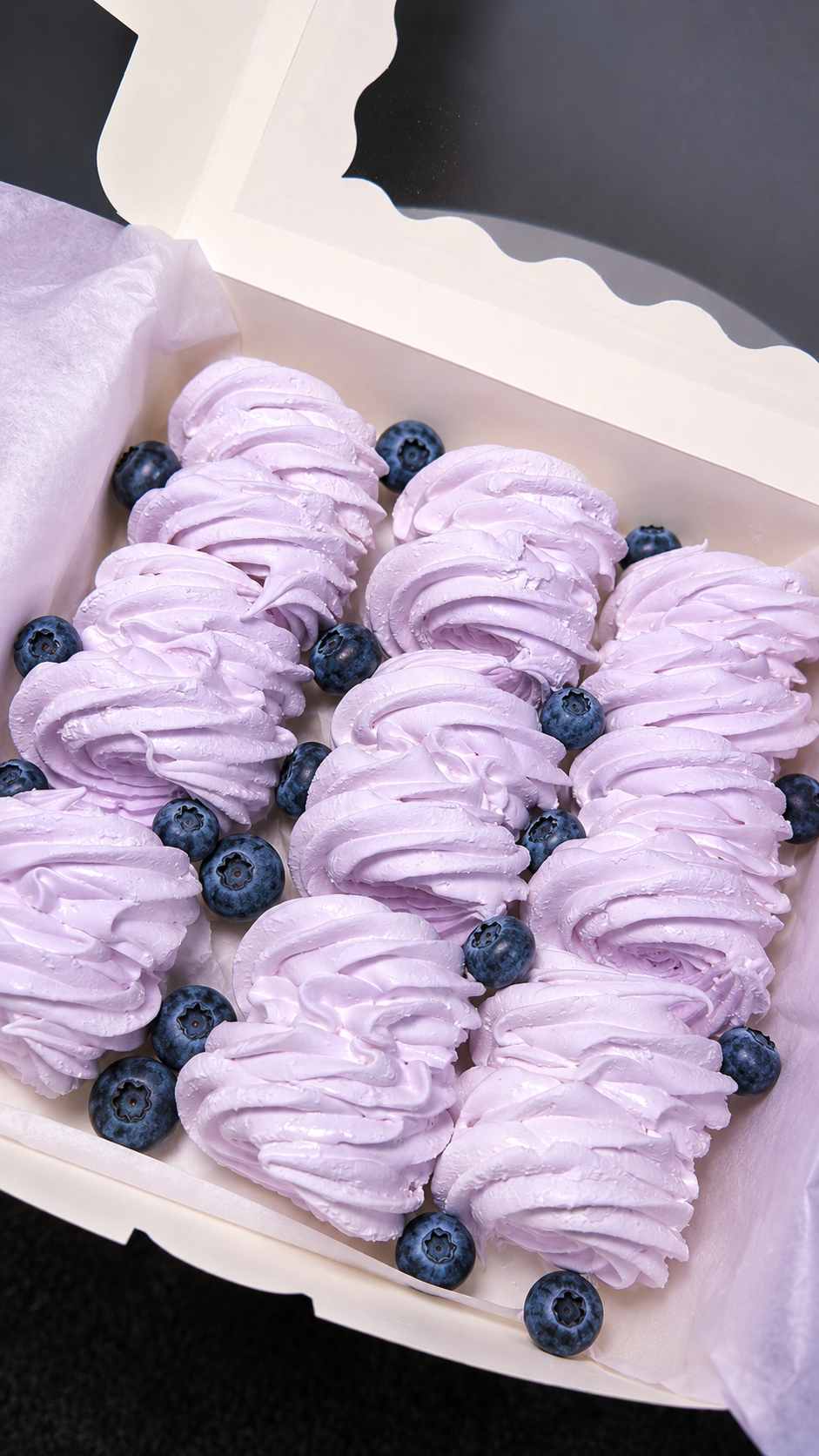 Blueberry Marshmallow Scroll Gift Box
