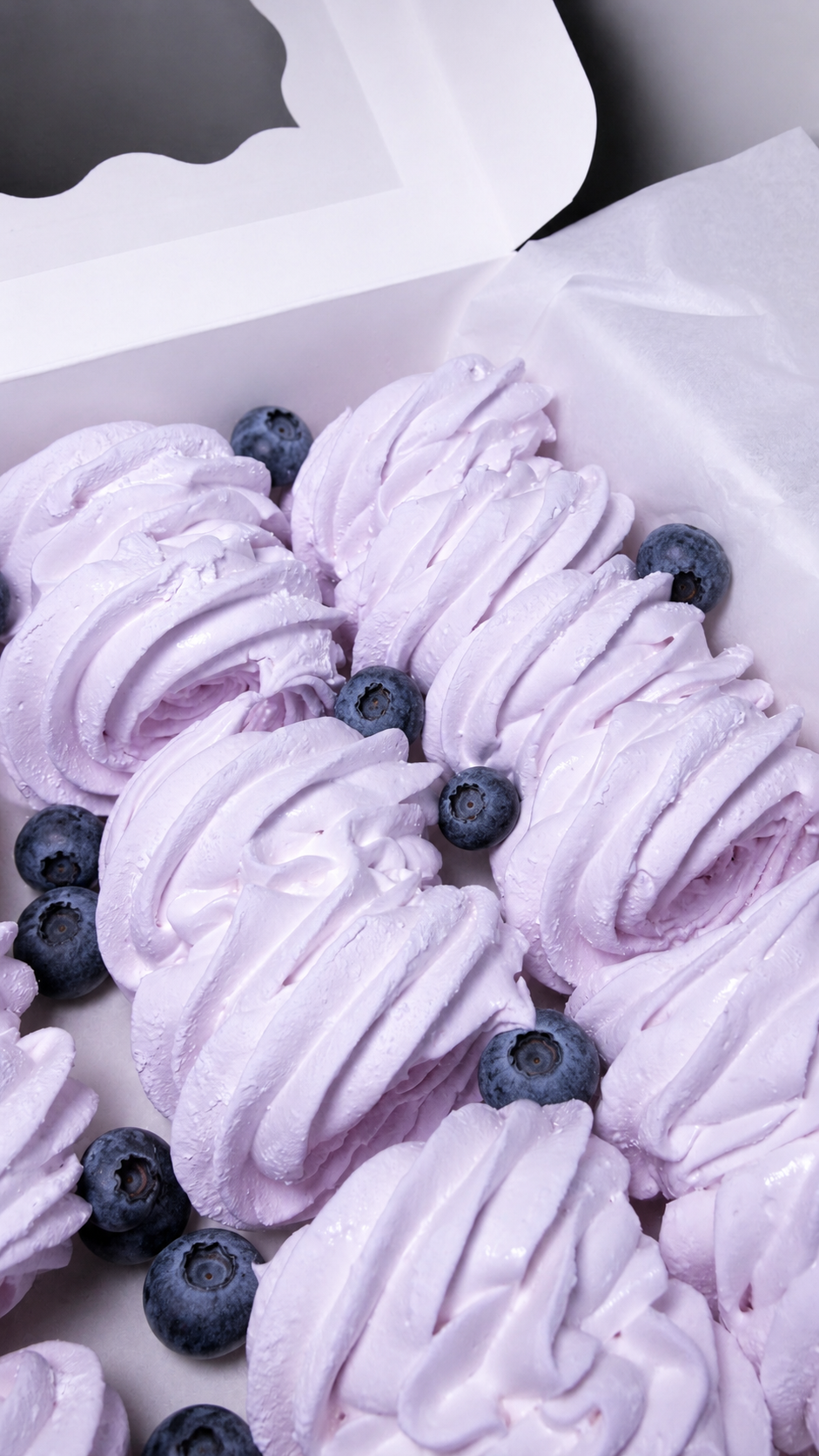 Blueberry Marshmallow Scroll Gift Box